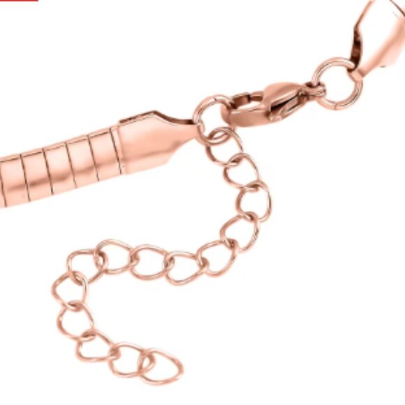 Multi Gemstone 17.50 ctw 5 Interchangeable stone with Choker Necklace - Picture 6 of 6